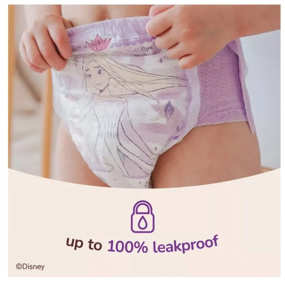 Pull-Ups Skin Essentials Girls' Disposable Training Pants 54 Count 3T/4T